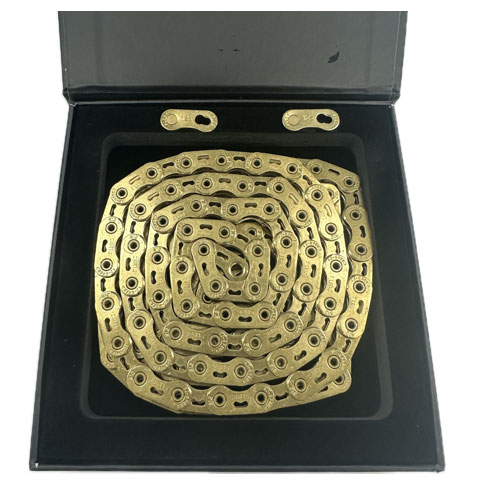 SUMC 12速チェーン S12SLPRO シマノ用 フラットトップ ゴールド