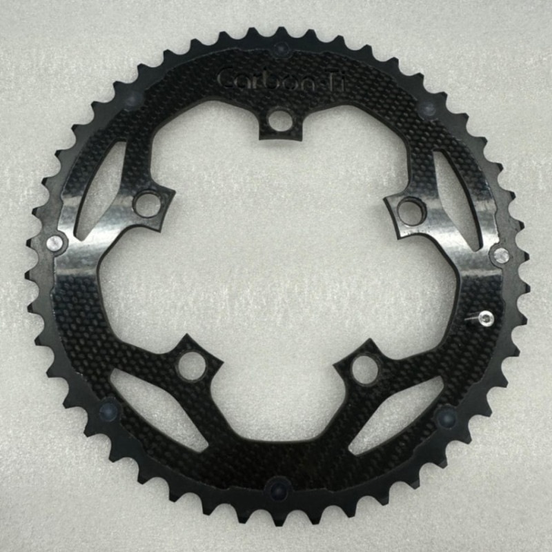 CARBON-TI 50Tチェーンリング 5穴 チェーンリング50T FC-RS510用 CARBON-TI 50Tチェーンリング 5穴