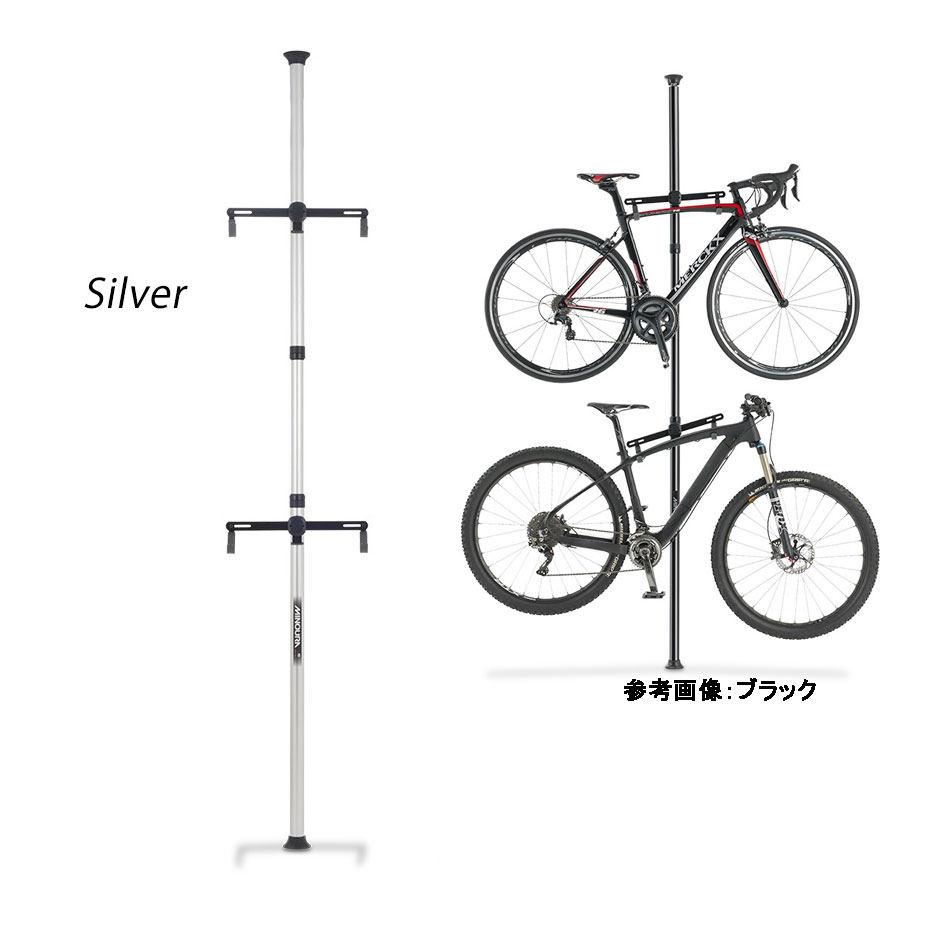 □ミノウラ バイクタワー 25D(支柱3分割式) シルバー（420-2600-00