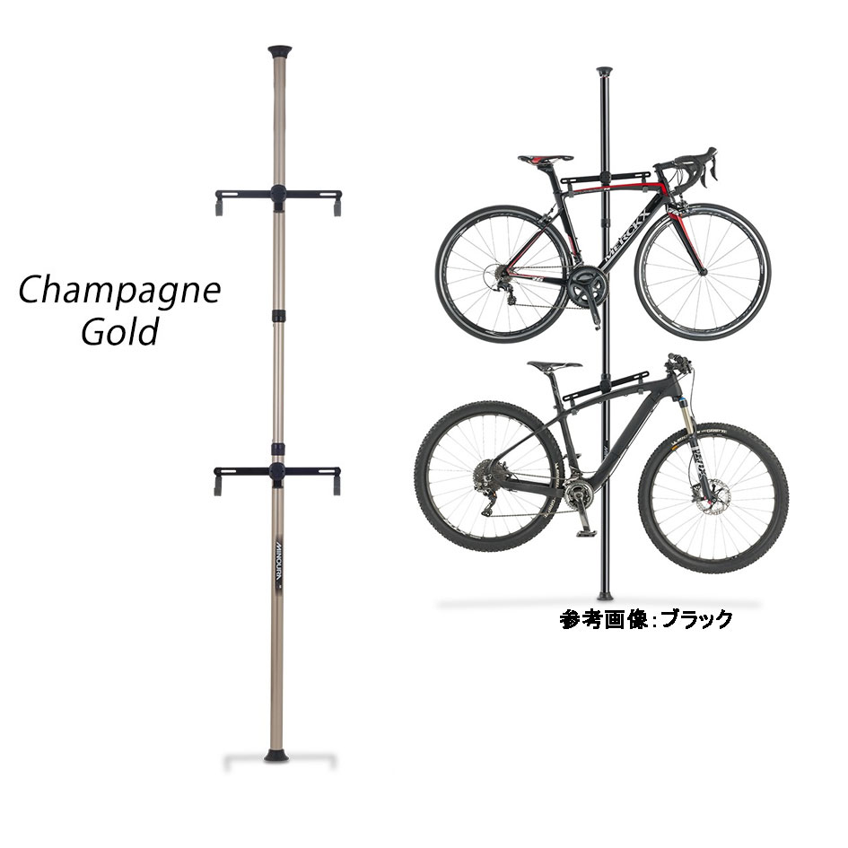 □ミノウラ バイクタワー 25D(支柱3分割式) シャンパンゴールド（420