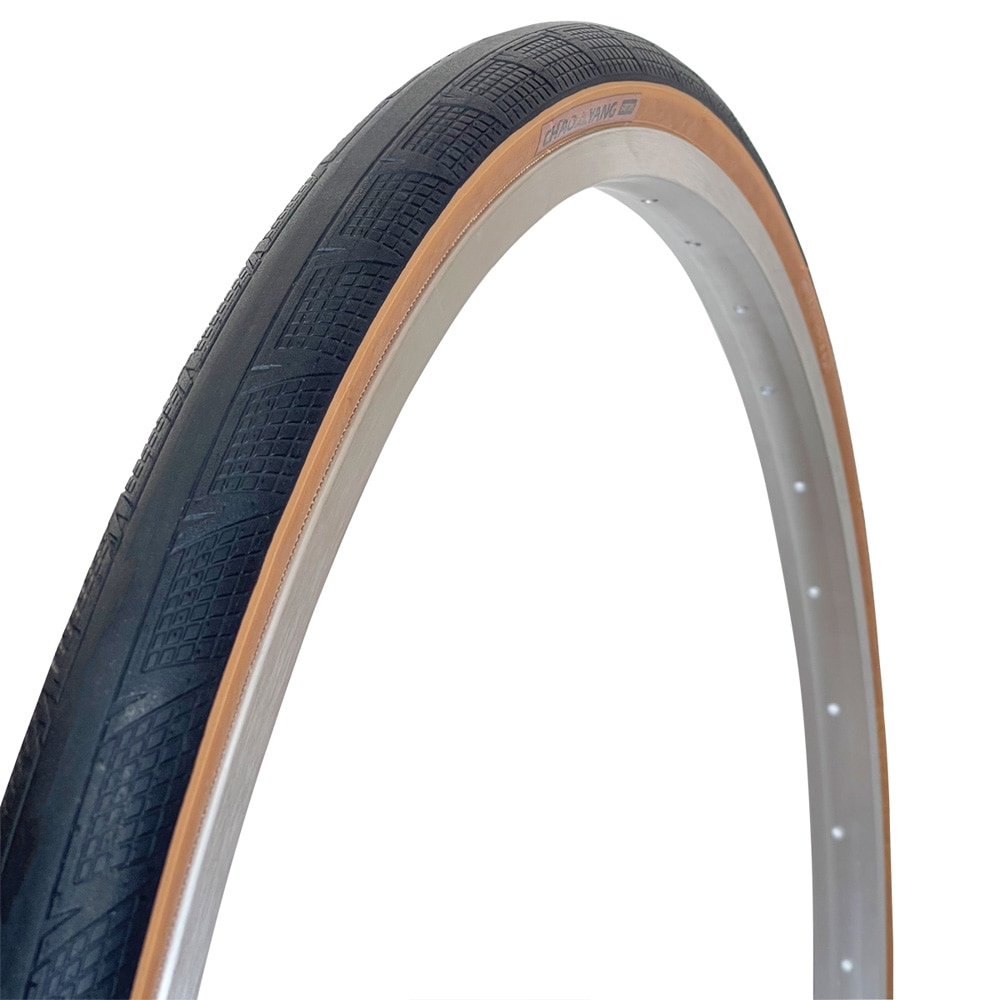 チャオヤン H-495 700×30C タン/ブラック | ロードバイクパーツ,タイヤ