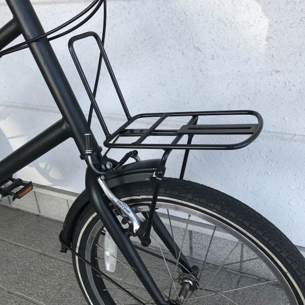 フロントキャリア付き クロスバイク ブラック フォース フロントキャリア クロスバイク用 ブラック | アクセサリー