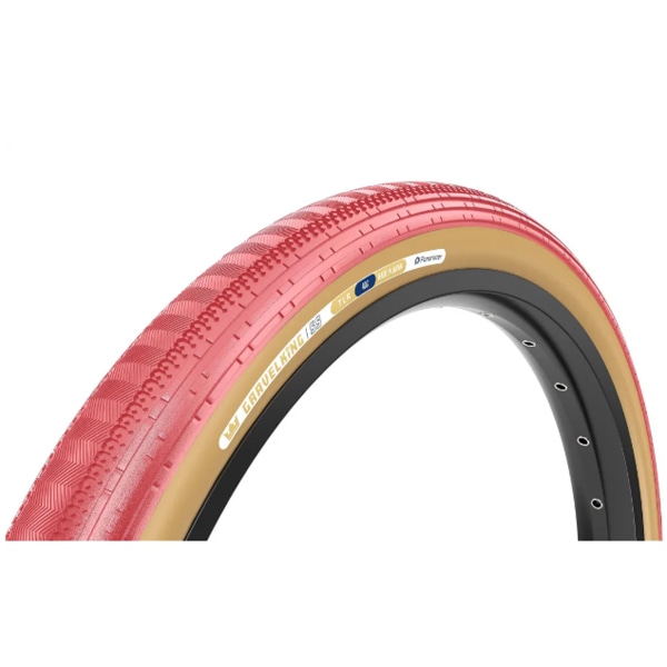 パナレーサー　GRAVELKING 700×40C TLR 茶サイド パナレーサー グラベルキング SS 700×40C サクラ/ブラウンサイド TLR