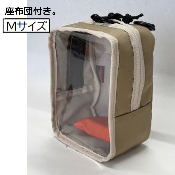 オーストリッチ ぬい活バッグ M ベージュ | バッグ,その他
