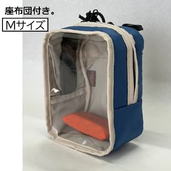 オーストリッチ ぬい活バッグ M ブルー | バッグ,その他