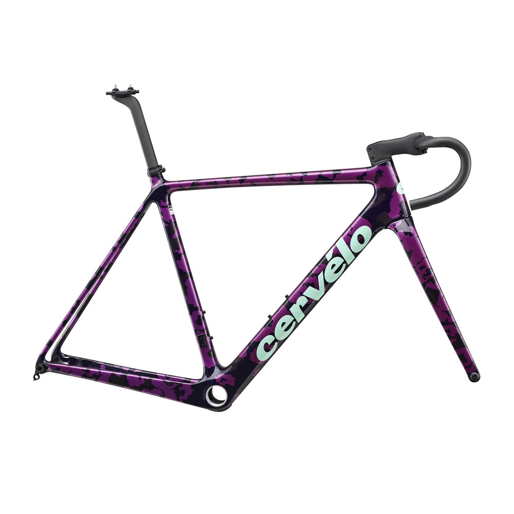 送料無料】【代引不可】サーベロ R5-CX FRAMESET Moon Drop Camo 51