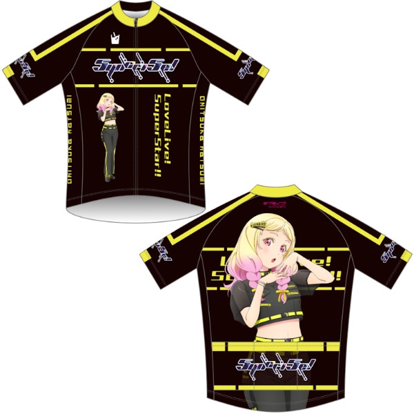 K*Z様 新品未使用　 サイクルジャージ　Ｌサイズ 代引不可】UZM ラブライブ！スーパースター!! サイクルジャージ 鬼塚