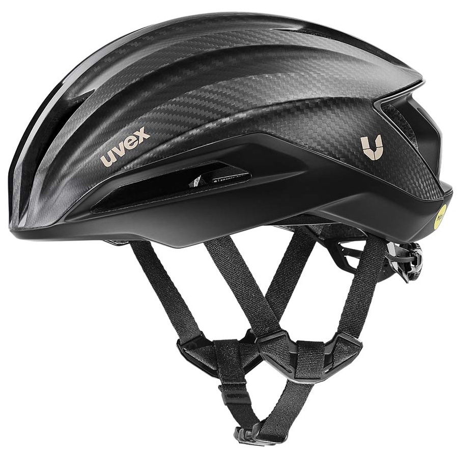 ウベックス ultimate surge carbon MIPS オールブラックマット