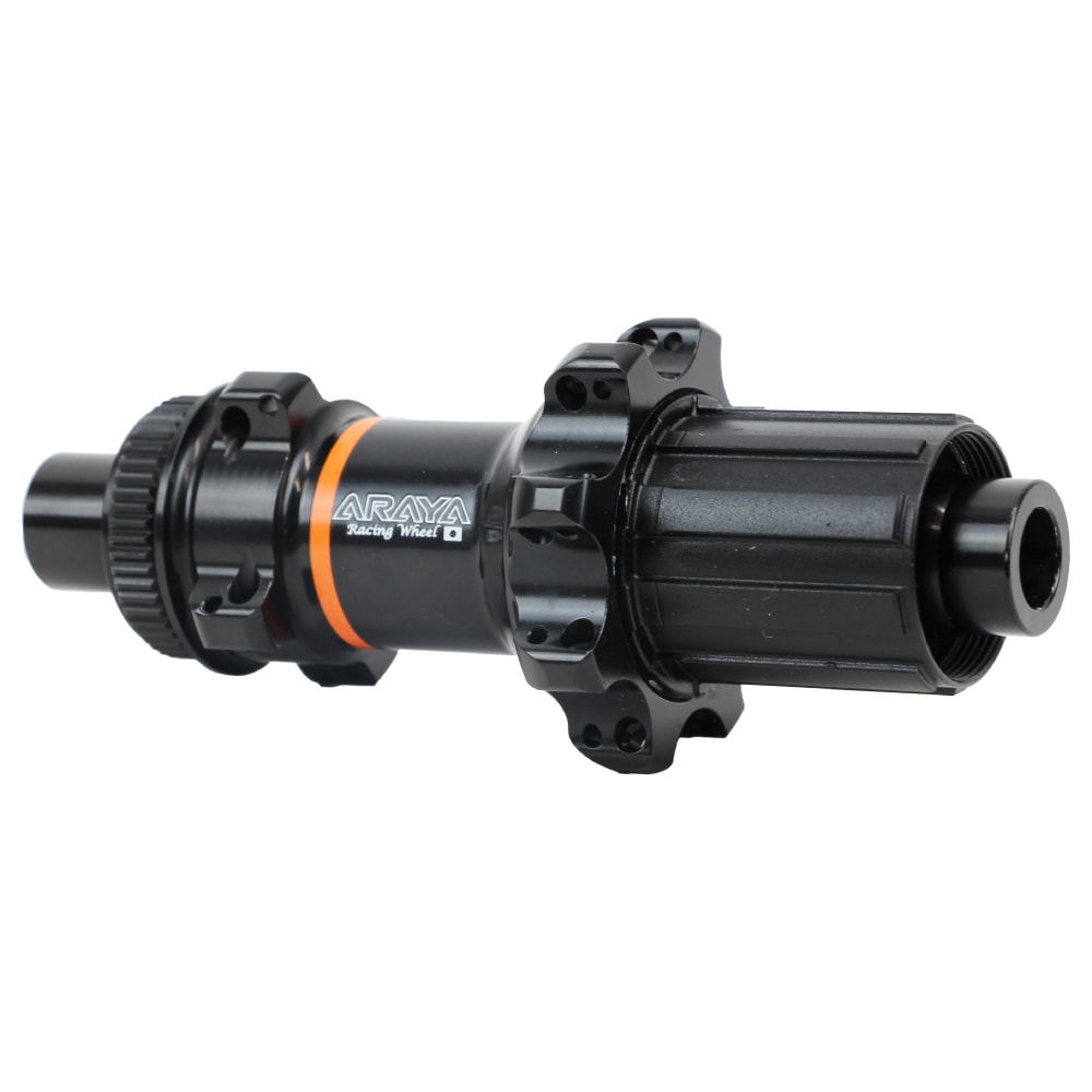 アラヤ 18FH0012RW-R24R リアハブ ディスク用24H（オレンジライン