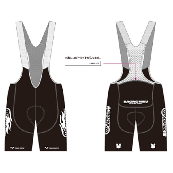 激レア品　TEAM JAPAN サイクルジャージ ビブショーツ　ベストセット 代引不可】GoodSmileCompany サイクルビブショーツ レーシングミク