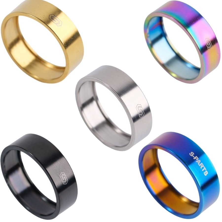 S-PARTS コラムスペーサー 31.8mm/10mm | ロードバイクパーツ,コラム
