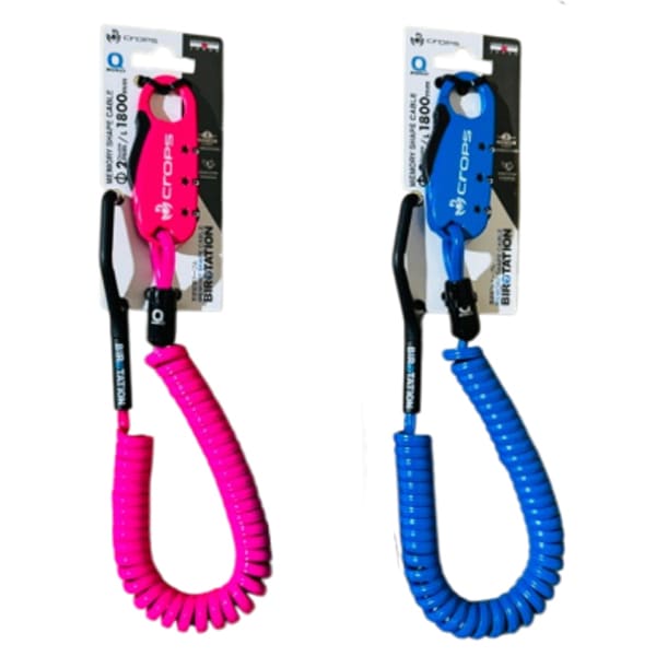 クロップス Q-BIRO ダブルループワイヤーロック 2ダブル×1800mm FTB