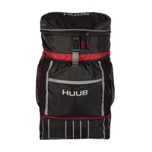 HUUB トランジションバックパック 黒/赤 フーブ トランジション リュックサック 40L ブラック/ダークレッド