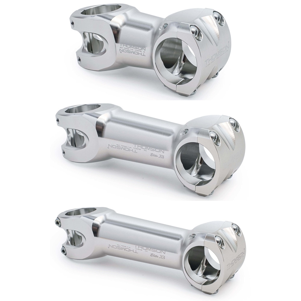 【未使用】THOMSON ELITE X4 31.8㎜×70㎜×10°シルバー トムソン ELITE X4 STEM 31.8mm 10° シルバー | マウンテンバイク