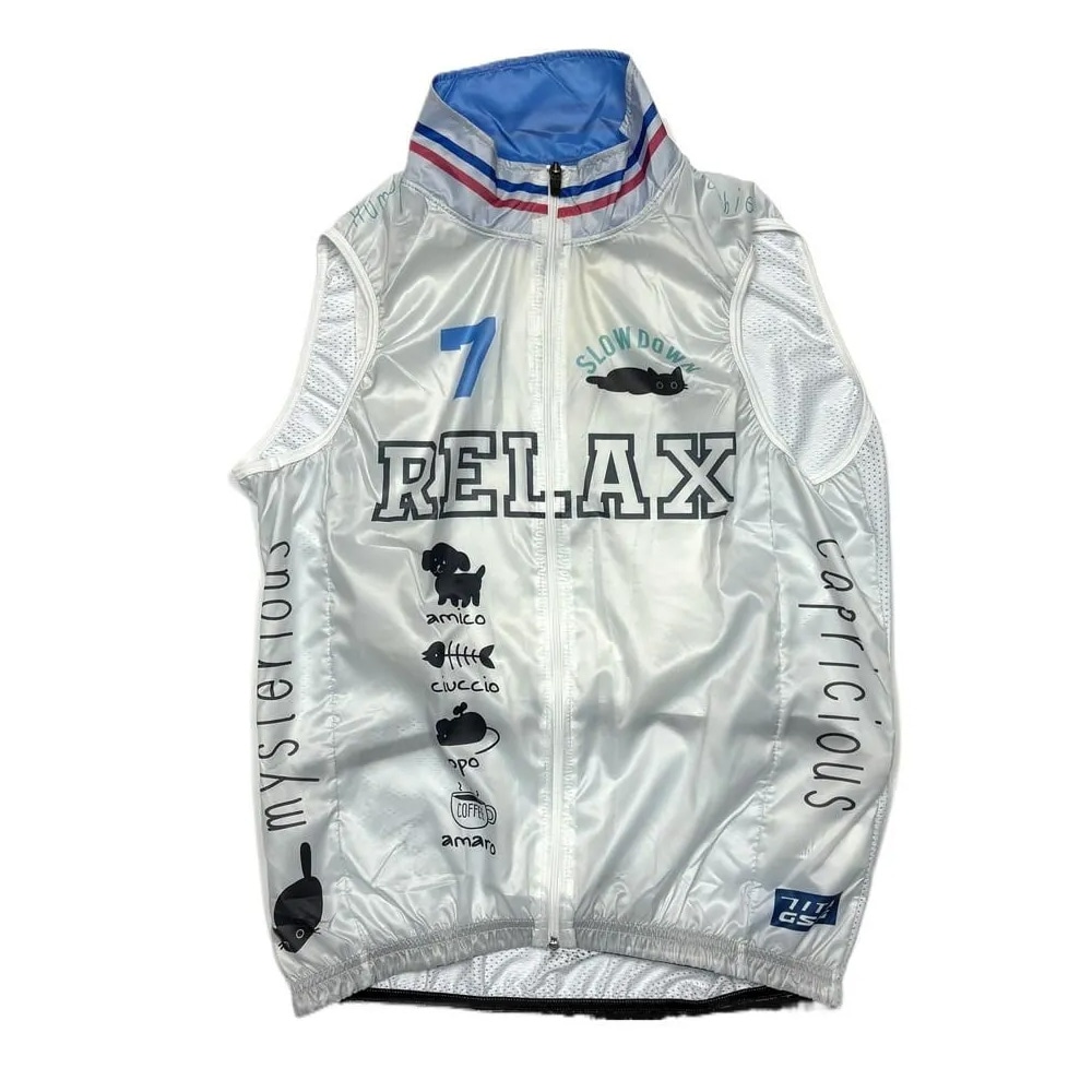 セブンイタリア Torokeru Relax Cat Gilet オフホワイト | メンズ
