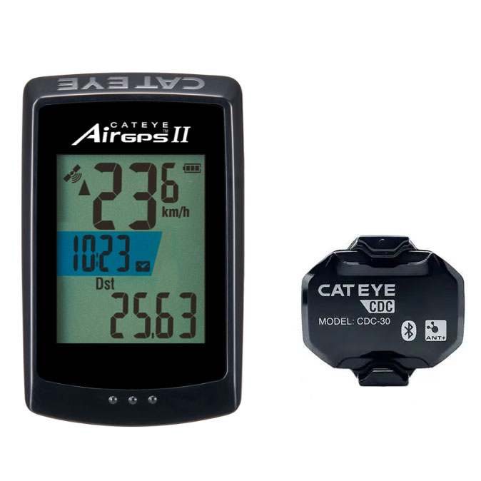 CATEYE AirGPS CC-GPS100 + CDC-30 新品未開封 キャットアイ AirGPS2 CC-GPS100N + ケイデンスセンサー CDC-30 セット