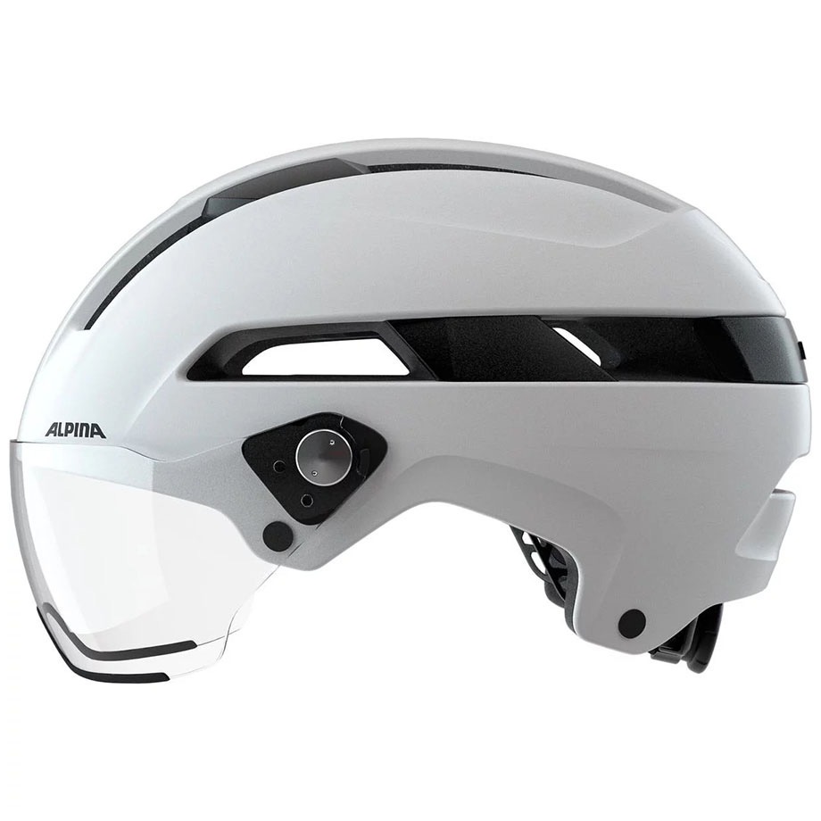 ALPINA CARAT VISOR フルフェイスヘルメット　54-58cm アルピナ SOHO VISOR ホワイトマット ヘルメット | ヘルメット,大人用
