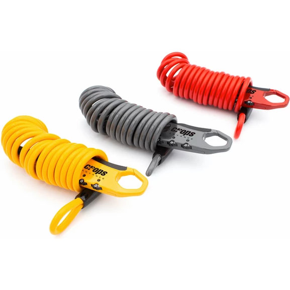 クロップス Q5-COCON(ココン) ダイヤル式 ワイヤーロック 1800mm