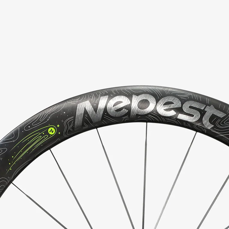 ネペスト NOVA Wheels With Ceramic Hub シマノ11/12S Laser＋グリーン