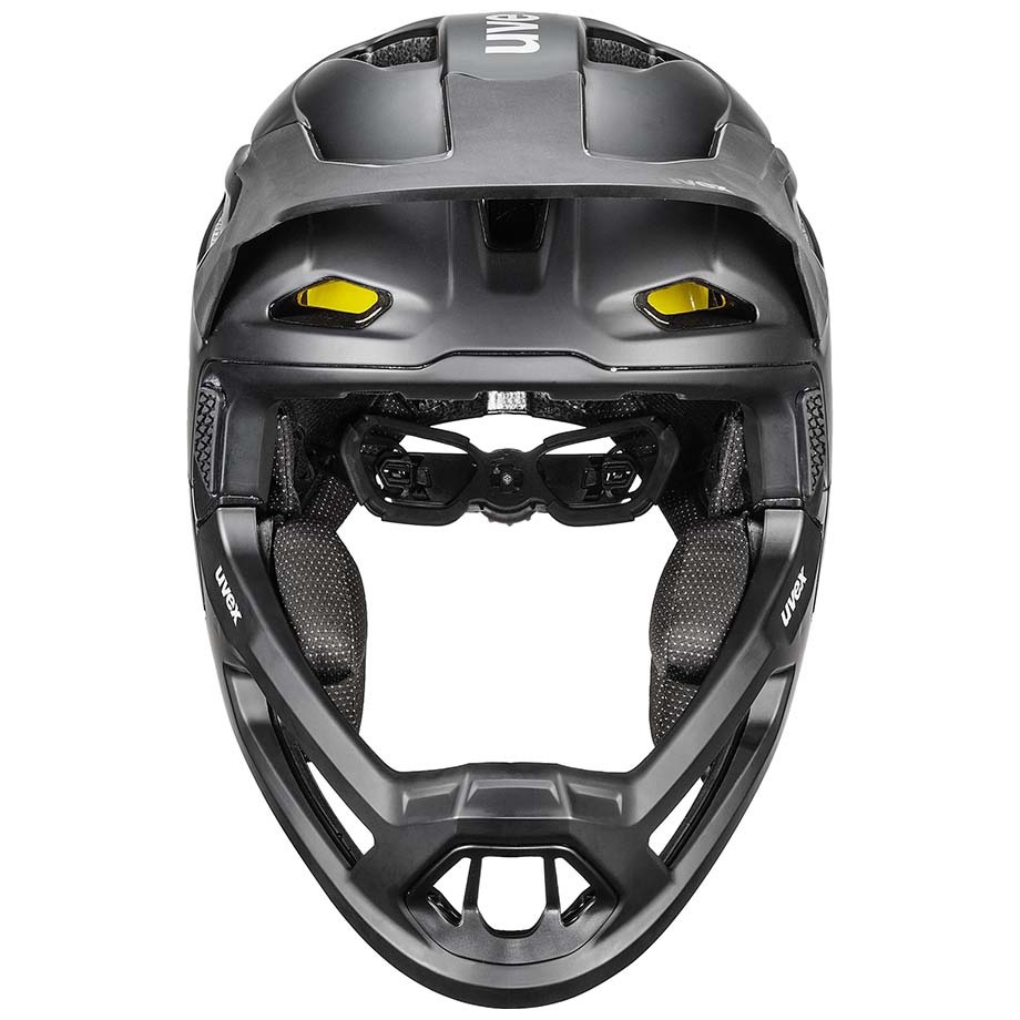 ウベックス revolt MIPS オールブラックマット ヘルメット