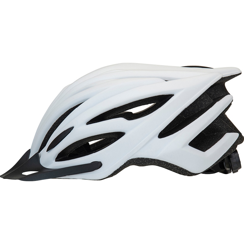 ギザ HE05149 バイザー付ヘルメット マットホワイト | ヘルメット,大人