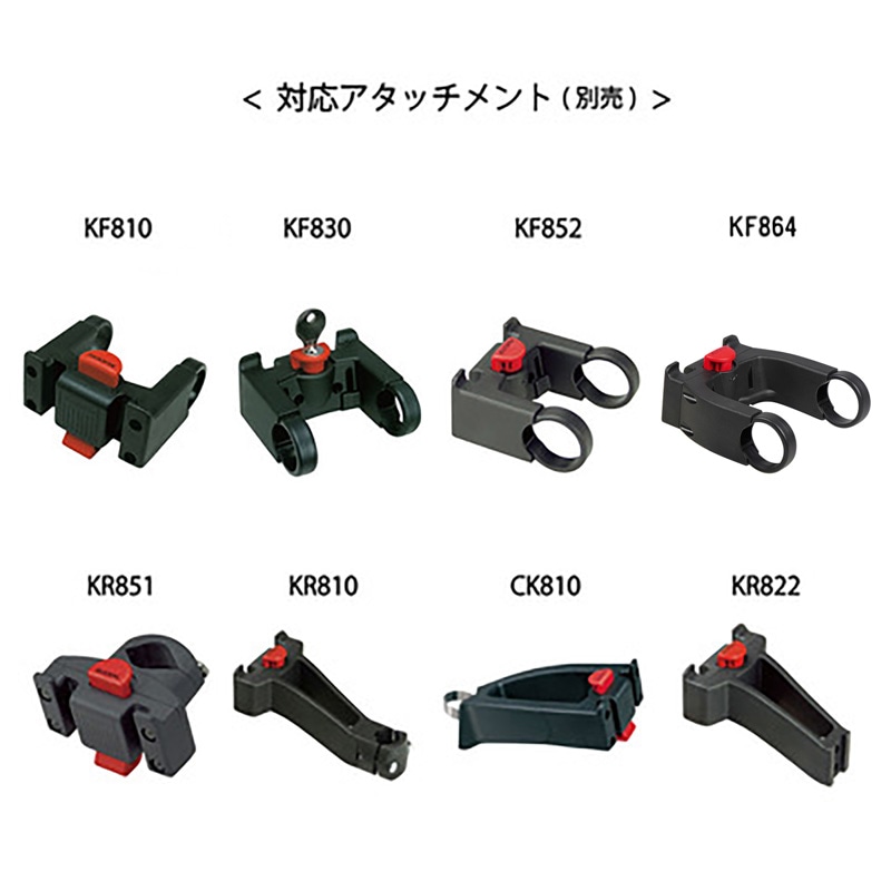 リクセンカウル デイパックボックス KT811 ブラック フロントバッグ