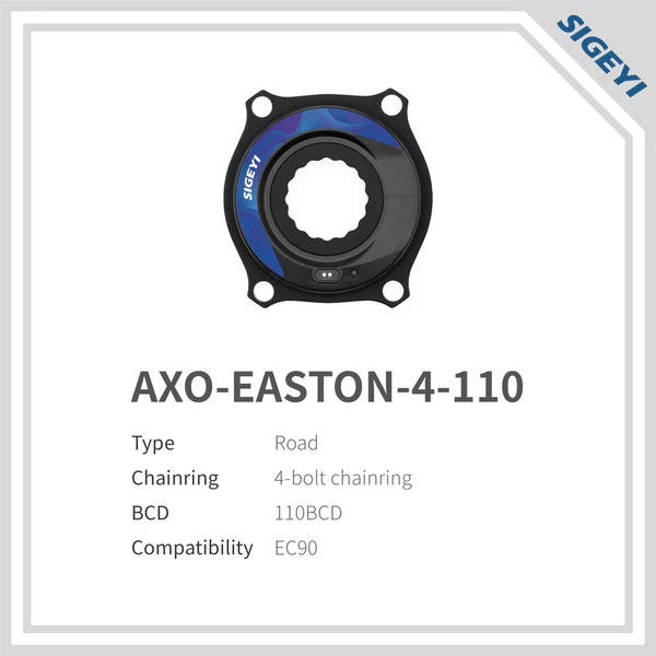 シゲイー AXO パワーメーター EASTON 4ボルト110BCD （AXO