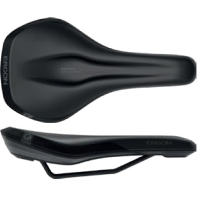 Ergon ユニ 大人用 Selle SMC Core Homme 自転車ハンドル ブラック/グレー M/L 並行輸入品