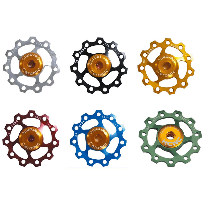 KCNC ケーシーエヌシー ジョッキーホイール プーリー 11T ブルー KCNC セラミックジョッキーホイール 11T プーリー 11S/10S/9S 1枚