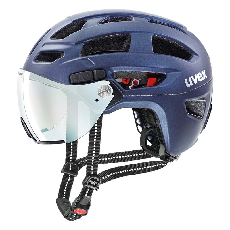 ウベックス FINALE VISOR V ディープスペースマット ヘルメット UVEX