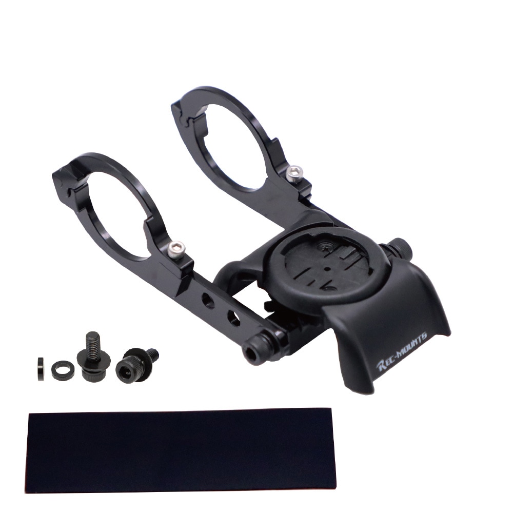 レックマウント　ガーミンサイコン(ライト両持ち) ライトセット レックマウント WATCH2GM-Narrow19 ウォッチ ＆ サイクル