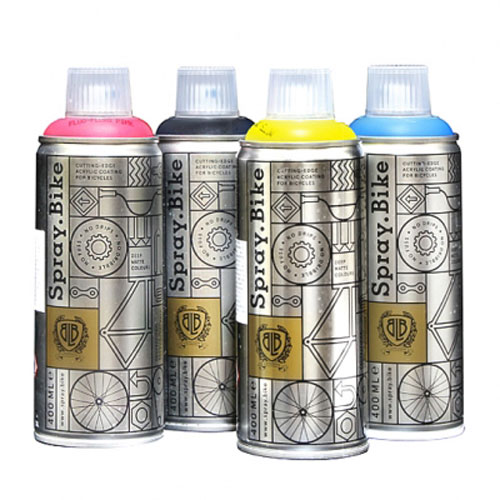 スプレーバイク クリアフィニッシュ 400ml フレーム、ホイール用