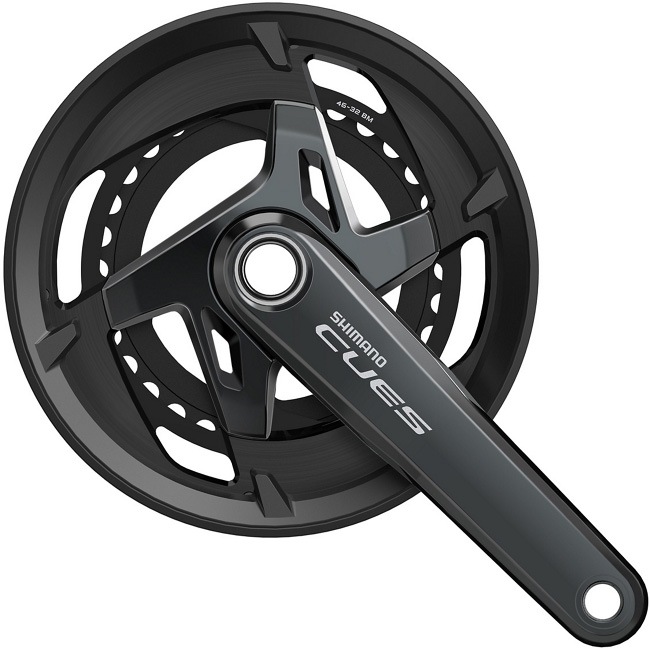 SHIMANO　 CUES 　ホーローテックⅡ　クランクセット　170mm シマノ CUES FC-U8000-2 ホローテック 2 46-32T 11段 クランクセット