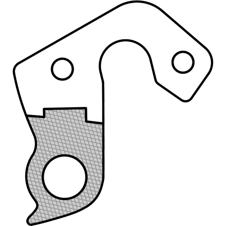 GUSTOロードバイク Ｍサイズ　ノーマルスプロケ　ディレーラーハンガー GUSTO RANGER DISC のディレイラーハンガーの交換を行いました