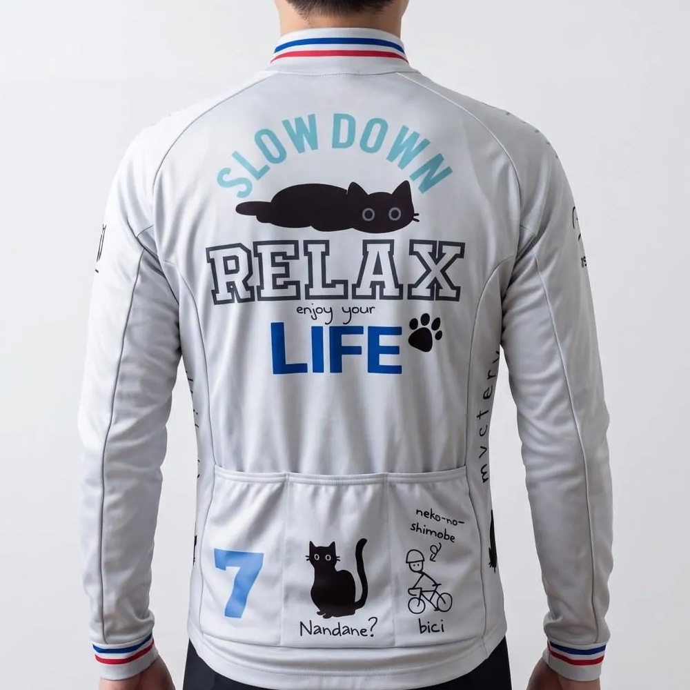 セブンイタリア Torokeru Relax Cat LS Jersey オフホワイト | メンズ