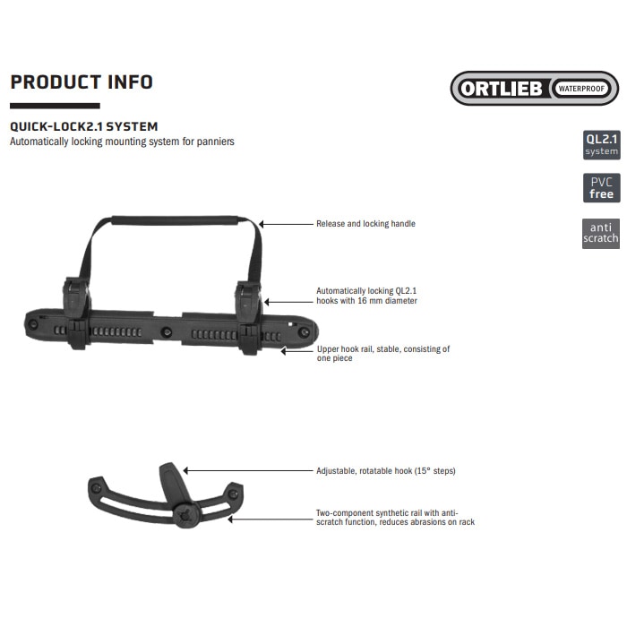 オルトリーブバックローラHVQL2.1(シングル)F5505ブラックリフレックス