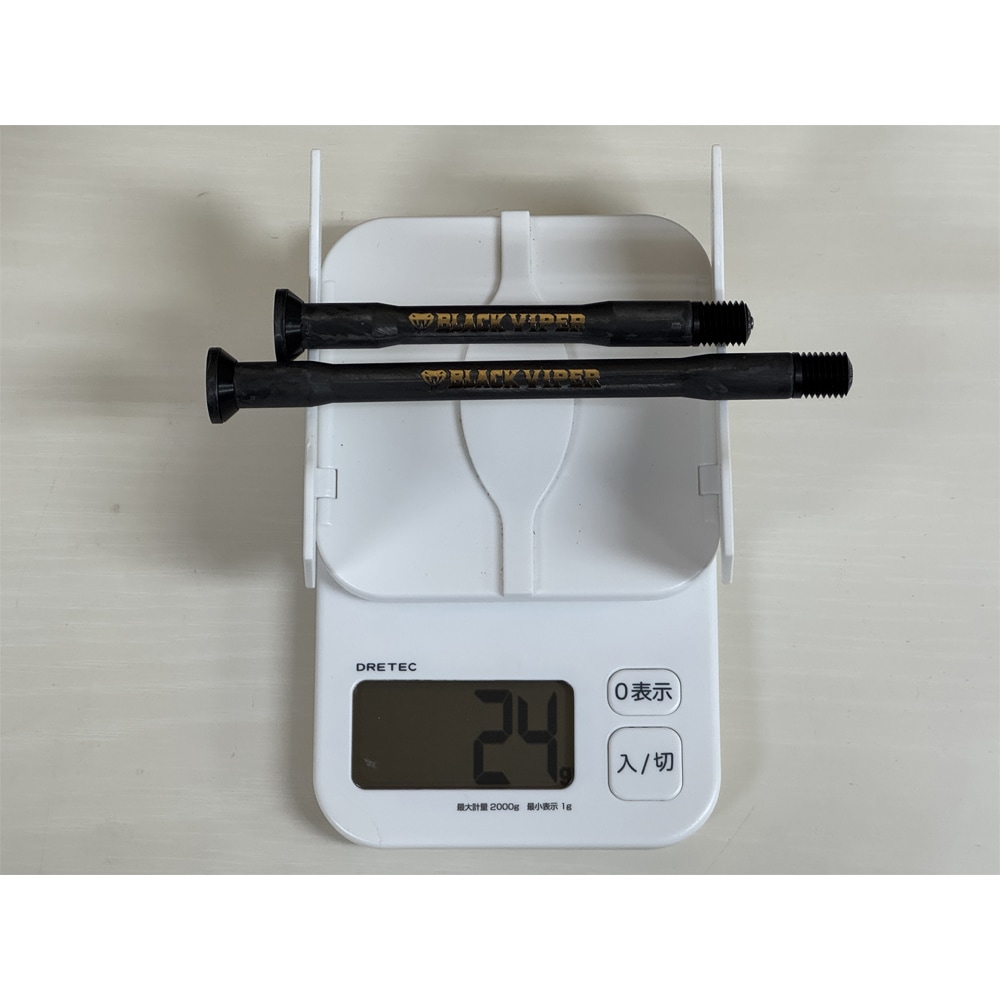 ブラックバイパー LIGHT AXLE（ライトアクスル）超軽量カーボンスルー