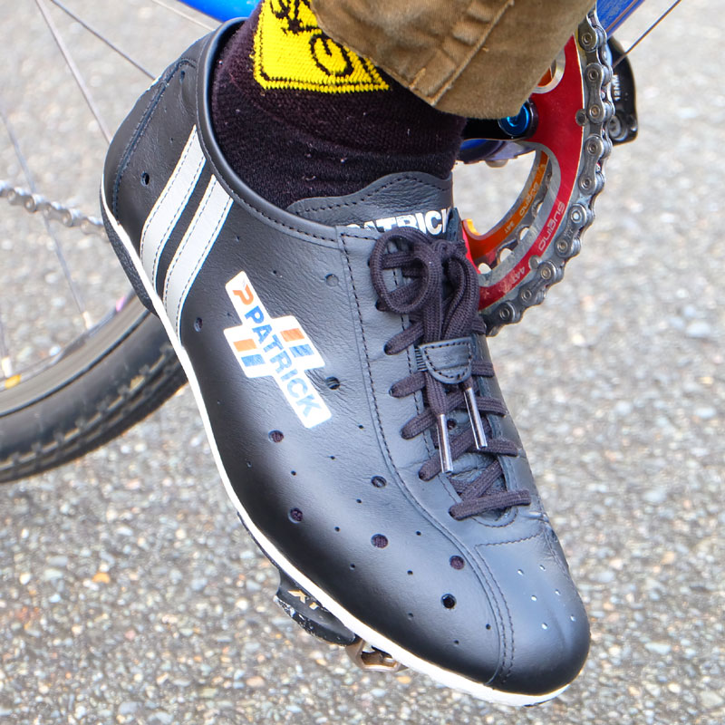 P A T R I C K ポリドール　サイクリングシューズSPD パトリック ポリドール シルバー SPDシューズ | シューズ,SPD用