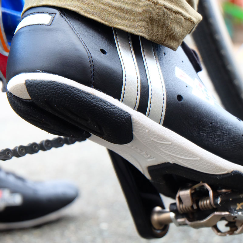 【極美品・希少】パトリック ポリドール サイクリングシューズ SPD パトリック ポリドール レッド SPDシューズ | シューズ,ロードバイク用