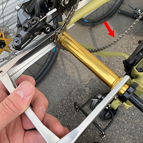 ダボス G-110 グラベル輪行袋 オリーブグリーン DAVOS | 輪行袋,電車