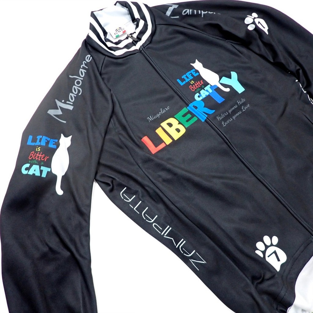 セブンイタリア Liberty Cat Jersey ネイビー セブンイタリア Liberty Cat LS Jersey グラファイト | メンズウェア