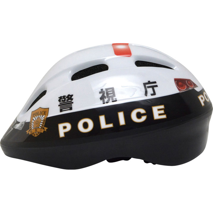 カナック 警視庁パトカーヘルメット ヘルメット 子供用 カナック企画 ワールドサイクル 通販