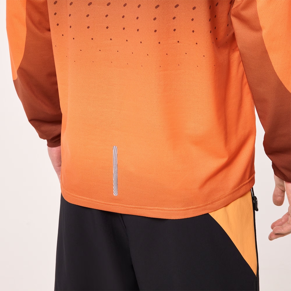 オークリー Seeker Gradient Ls Jersey グラディエントエリプス