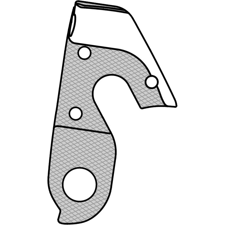 マーウィー GH-234 WILIER ディレイラーハンガー <M> | ロードバイク