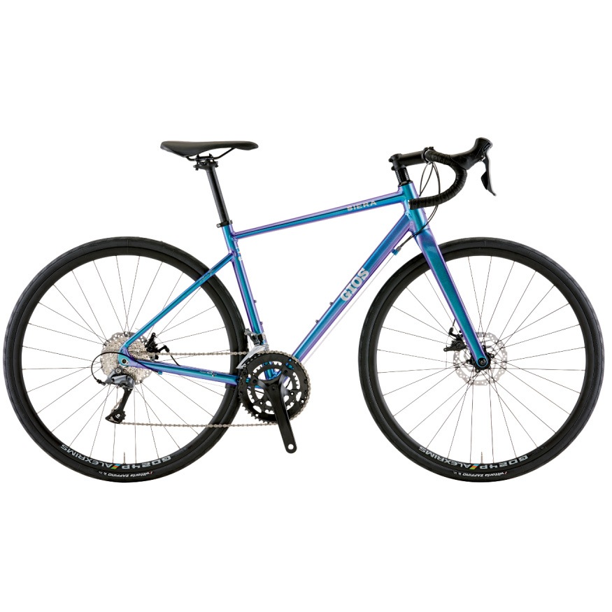 GIOS siera ロードバイク ブルー　滋賀県草津市受渡 送料無料】【代引不可】26ジオス SIERA DISC プリズムブルー | 自転車