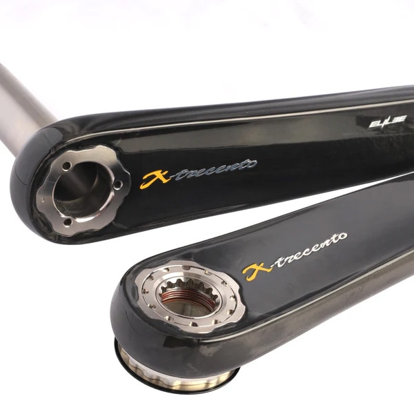 エライリー X-trecento カーボンクランクアーム チタニウムスピンドル