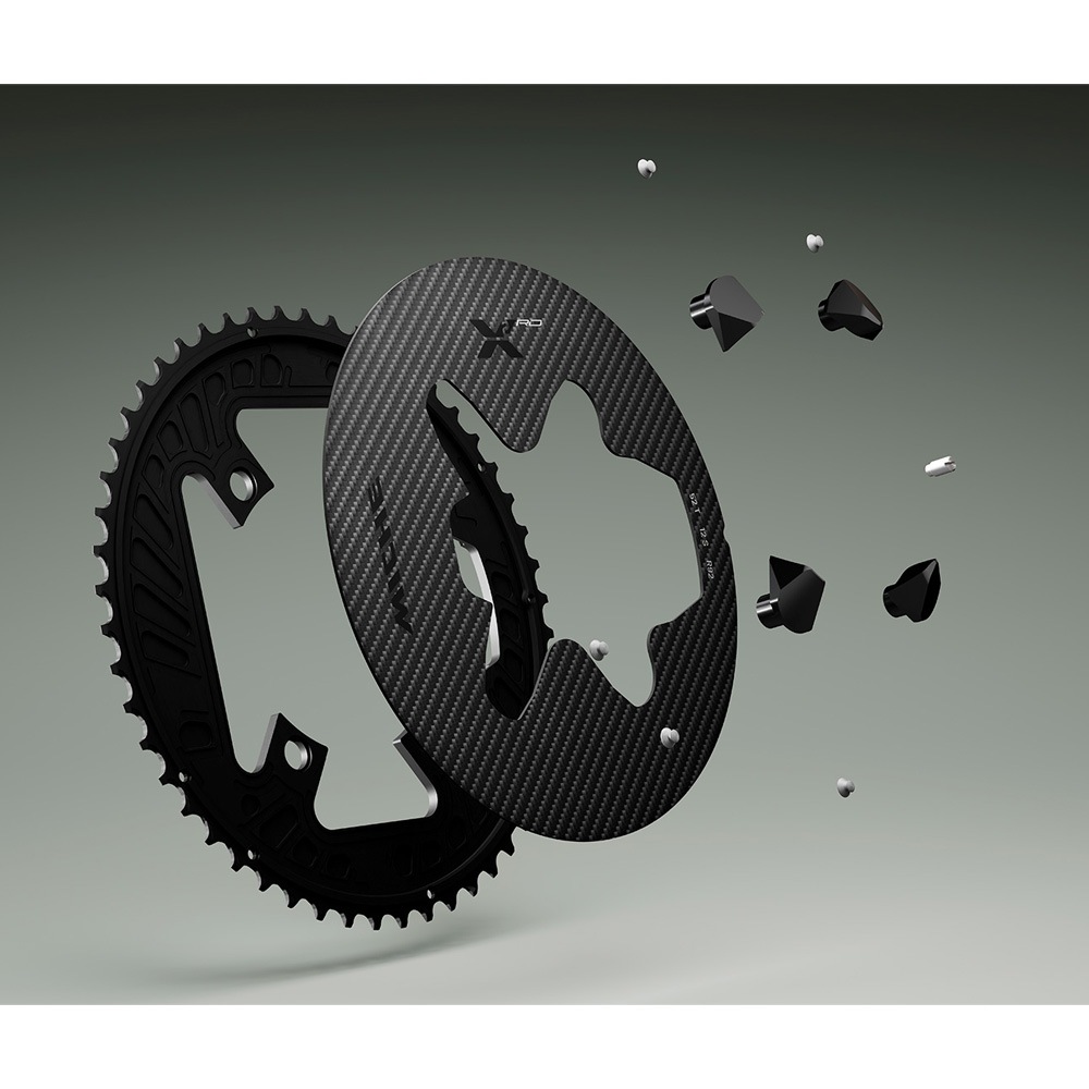 ミケ X2-RD R81 アウターチェーンリング ブラック FC-R8100対応 シマノ