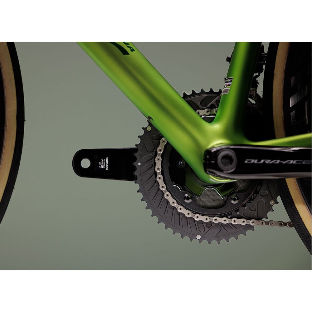 ミケ X2-RD R92 アウターチェーンリング ブラック FC-R9200対応 シマノ