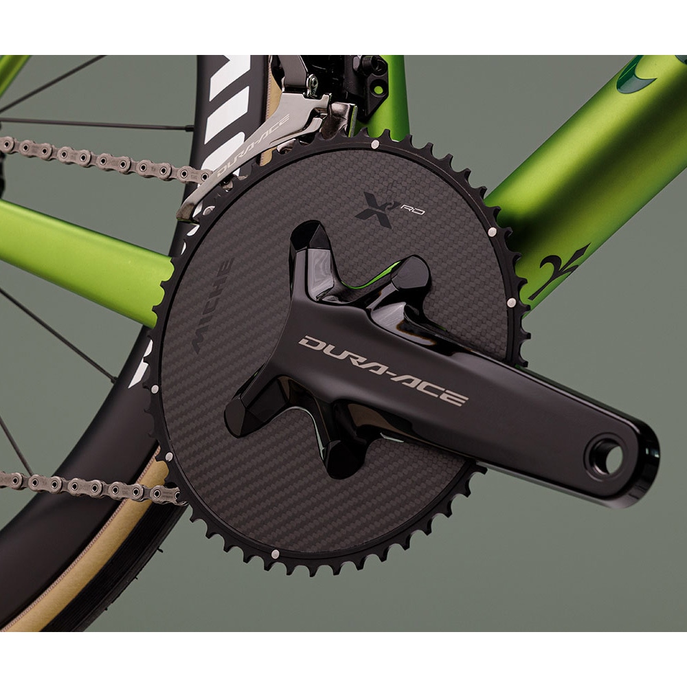 ミケ X2-RD R92 アウターチェーンリング ブラック FC-R9200対応 シマノ