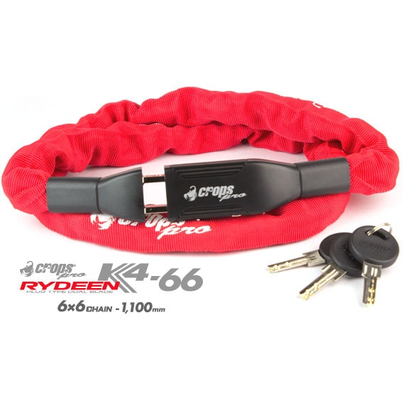 クロップスプロ K4-66 6×6チェーン 1100mm ディンプルキー式チェーン